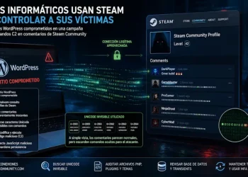 Casi 2.000 sitios web con WordPress hackeados: cómo los atacantes están usando Steam como centro de mando invisible